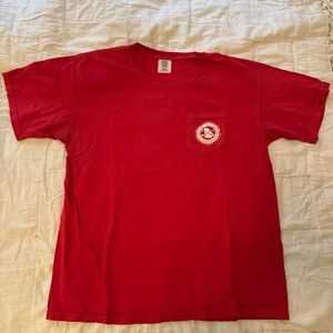 Old Guard Red Men's Pocket T-Shirt